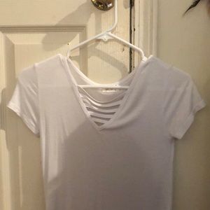 White v neck